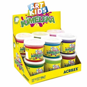 SLIME KIMELEKA 180G CORES SORTIDAS ACRILEX