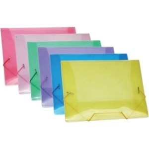 PASTA PLASTICA C/ELÁASTICO OFICIO