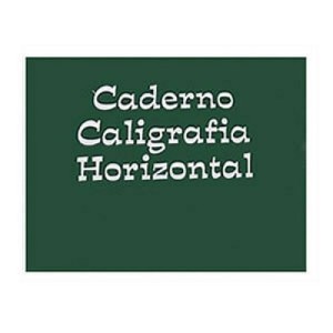 CADERNO CALIGAFIA PEQUENO 96FLS CAPA DURA LISO - TAMOIO