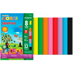 BLOCO CRIATIVO 75G 32 FOLHAS