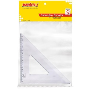 ESQUADRO 45º CRISTAL